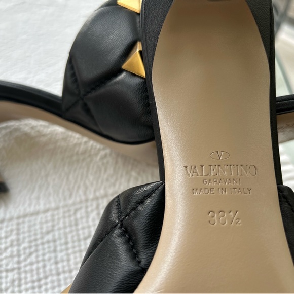 Valentino slides worn once pristine condition - Picture 4 of 8